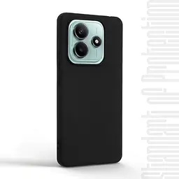 Чехол-накладка для смартфона Xiaomi Redmi Note 14 5G, противоударный, силиконовый, термополиуретановый (ТПУ), с защитой камеры и корпуса, черный, защита всего корпуса, ArmorStandart (ARM79724) - мініатюра 2