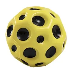 Антигравітаційний м'яч Like Sun Gravity Ball 7 см силіконовий м'яч-стрибунець антистрес для дітей і дорослих жовтий (SKU-191.5)