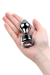 Анальна пробка Toyfa Metal 9.5 см (сріблястий) - мініатюра 4