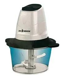 Подрібнювач кухонний SeaBreeze SB-0606 4 леза 500Вт 2000мл Білий/Чорний - мініатюра 2
