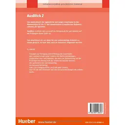 Ausblick: Arbeitsbuch 2 mit eingelegter Audio-CD - Anni Fischer-Mitziviris