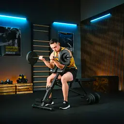 Лавка тренувальна Trex Sport TX-200B із партою Скотта - мініатюра 10