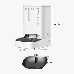 Смарт-годівниця Petkit YumShare Dual-hopper with Camera (P591) - мініатюра 10