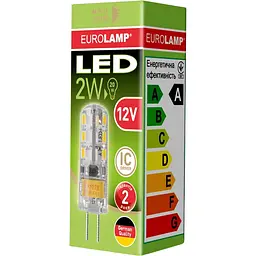 Світлодіодна лампа Eurolamp LED, G4, 2W, 3000K, 12V (LED-G4-0227(12)) - мініатюра 4