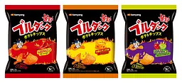 Чіпси Samyang Buldak Potato Chips Habanero Lime 55 г - мініатюра 8