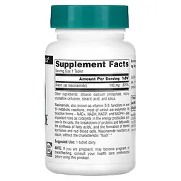Вітаміни та мінерали Source Naturals Niacinamide B3 100 mg, 250 таблеток - мініатюра 2