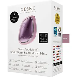 Звукова маска тепло та холод GESKE Sonic Warm & Cool Mask 9 в 1 рожевий - мініатюра 7