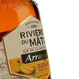 Ром La Martiniquaise Riviere du Mat Arrange Banane Vanillee, 35%, 0,7 л - мініатюра 3