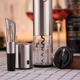 Винний набір Circle Joy Decanter Aerator + Wine Stopper + Bottle Opener - мініатюра 7