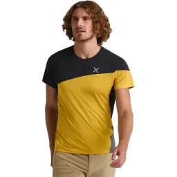Футболка Montura Color Blocking T-shirt L Mustard - мініатюра 5