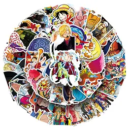 Стікерпак Ван Піс Набір наклейок GeekLand One Piece 50 штук
