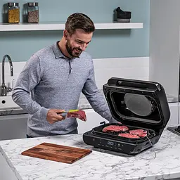 Мультигриль Ninja Foodi MAX Health MultiGrill & Air Fryer з Сooking probe (AG551EU) - мініатюра 10