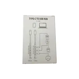 Концентратор Dynamode USB Type-C + USB-A to 1хUSB-C 3.0 1хUSB-A 3.0 2xUSB-A 2.0 dark grey (DM-UH-314AC) - мініатюра 7