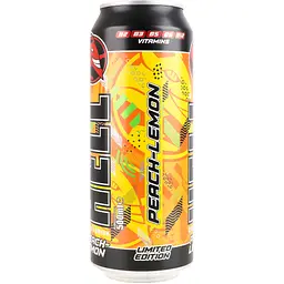 Напій енергетичний Hell Peach-lemon безалкогольний 0.5 л - мініатюра 3