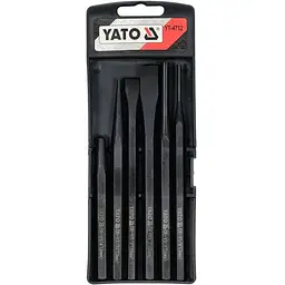 Набір зубил, кернерів і пробійників Yato 6 предметів (YT-4712) - мініатюра 2