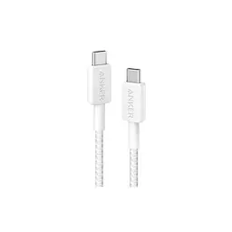 Кабель Anker 322 USB-C - USB-C, 1.8 м, Білий (A81F6H21)