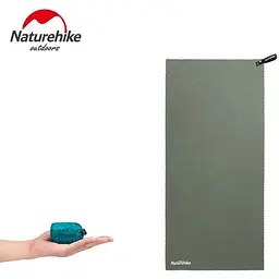Рушник Naturehike MJ01 Ultralight NH19Y001-J 80х40 см оливковий - мініатюра 4