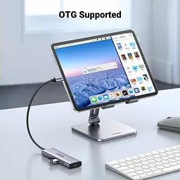 Концентратор Ugreen USB-C to HDMI + 3xUSB 3.0 + PD CM511 gray (15596) - мініатюра 5