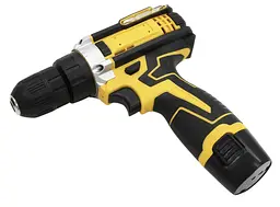 Набір з акумуляторним шурупокрутом із насадками screw driver sets yellow 12 В Повний комплект у валізі!