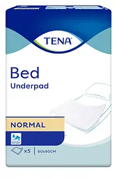 Одноразові пелюшки Tena Bed Normal, 90x60 см, 5 шт. - мініатюра 2