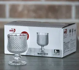 Набір чарок скляних Deli Glass Jack 50 мл 6 шт. (87KB161-1B/6) - мініатюра 3