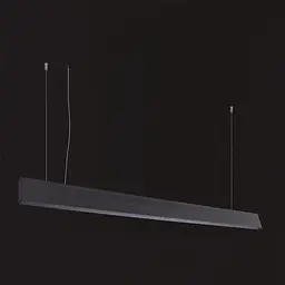 Світильник лінійний Brille 33-234 FLF-65 40W NW BK LED 1.2 м підвісний світлодіодний - мініатюра 3