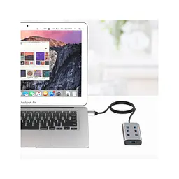 Концентратор Maiwo USB 3.0 Type-A / Type-C to 7х USB3.0 (KH700) - мініатюра 5