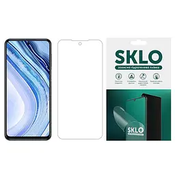 Захисна гідрогелева плівка SKLO (екран) для Xiaomi Redmi Note 9 4G / Redmi 9 Power / Redmi 9T (Прозорий)