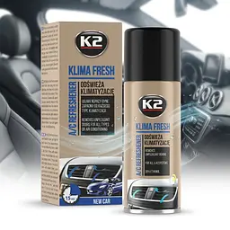 Очисник кондиціонера спрей K2 Klima Fresh 150 мл Нова машина (K222)