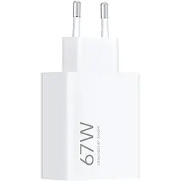 Мережевий зарядний пристрій XiaomiXiaomi 67W HyperCharge (Type-A) BHR07SKEU White