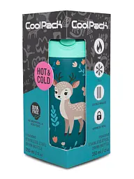 Пляшка COOLPACK BONO DEER для води 350 мл металева (Z10962) - мініатюра 3