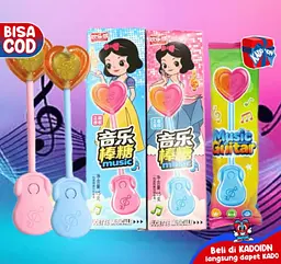 Льодяник Huanledubou Audio Lollipop Disney Princess Білосніжка 15г - мініатюра 5