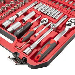 Набір інструментів 1/2"&1/4" 110 од. Intertool ET-9108 - мініатюра 5