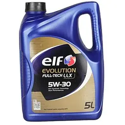 Моторна олива ELF EVOL. FULLTECH LLX 5w30 5л