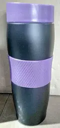 Термокухоль Bohmann BH 4457 black-violet 375 мл - мініатюра 1