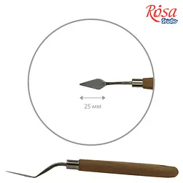 Мастихін ROSA Studio 11913 Classic (3 см, крапля)