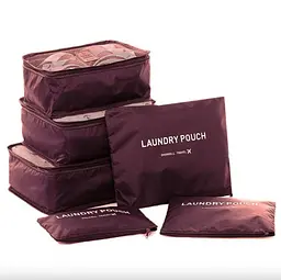 Набір дорожніх органайзерів Secret Pouch 6 в 1 - мініатюра 3