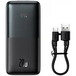 Зовнішній акумулятор Baseus Bipow Pro 10000mAh 20w з дисплеєм (PPBD040201) чорний - мініатюра 4