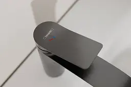 Змішувач для умивальника Hansgrohe Vivenis CoolStart з донним клапанома brushed black chrome 75045340 - мініатюра 2