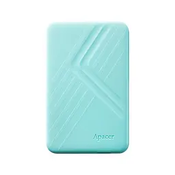 Зовнішній жорсткий диск Apacer PHD External 2.5'' USB 3.2 Gen. 1 AC236 ECO 2Tb Jelly mint (AP2TBAC236ECO-1) - мініатюра 2
