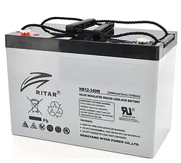 Акумуляторна батарея для ДБЖ Ritar AGM 12 V / 90 А*ч (HR12340W)