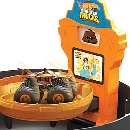 Игровой набор Hot Wheels Monster Trucks Трюки в шине (GVK48) - мініатюра 6