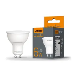 Лампочка Videx MR16e 6W GU10 3000K 220V (VL-MR16e-06103) - мініатюра 2