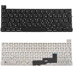 Клавіатура для ноутбука APPLE (MacBook Pro: A2289 (2020-2021)) rus чорний BIG Enter