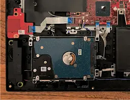 Шлейф підключення жорсткого диска / перехідник SATA для ноутбука Asus ROG Strix G G731GT, G731GU, G731GV, G731GW (14010-00680600) Оригінал від Asus, 2.5", SATAIII - мініатюра 3