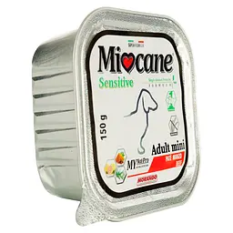 Беззернові монопротеїнові консерви для собак дрібних порід Morando MioCane Sensitive Monoprotein Adult Mini, яловичина, 150 г - мініатюра 2