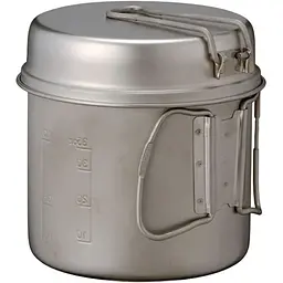 Набір посуду Snow Peak SCS-008T Trek Titanium 900ml - мініатюра 2