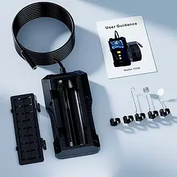 Гнучкий ендоскоп камера з дисплеєм та кабелем 5м Endoscope - мініатюра 5