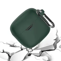 Чохол-накладка DK Silicone Candy Friendly з карабіном для JBL Tune Flex (green) - мініатюра 2