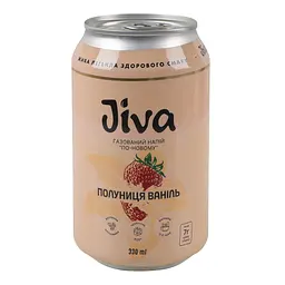 Напій соковий Jiva Полуниця - Ваніль з підсолоджувачем 330 мл - мініатюра 5